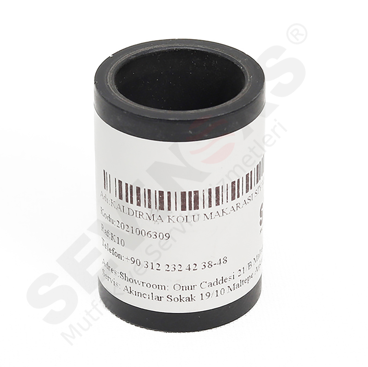 KALD.KOLU MAKARASI SİYAH DERLİN Ø34x52mm